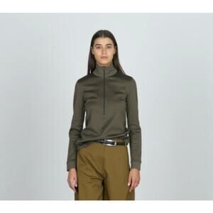 Tibi Half Zip Pullover Womens Sz XXS